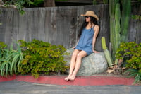 Image 2 of Easy Slip Dress Botanical