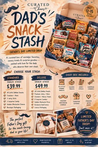 Sweet Chaos | Dad's Snack Stash 