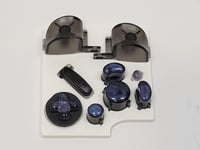 Image 2 of Purple Colorshift Galaxy Resin Buttons