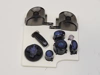 Image 1 of Purple Colorshift Galaxy Resin Buttons