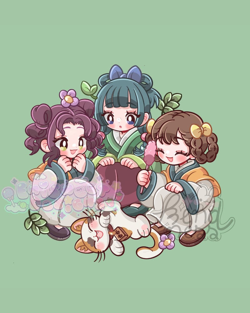 Image of Chibi AD girls trio Preorder