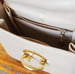 Image of Vtg. Gucci Cream Shoulder Bag and Change Purse