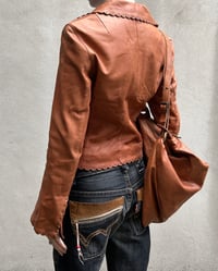 Image 6 of ITALIAN TAN LEATHER JACKET