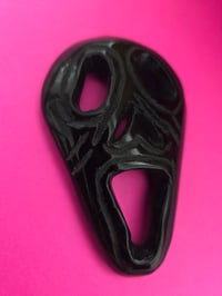 Image 2 of Black Obsidian scary mask 