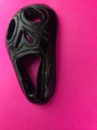 Image 3 of Black Obsidian scary mask 