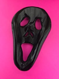 Image 4 of Black Obsidian scary mask 