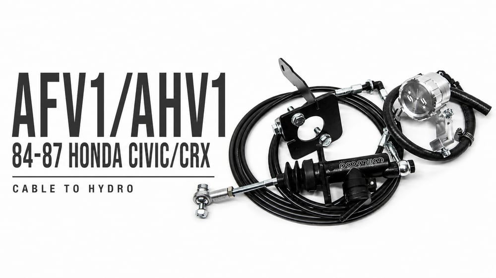 Image of 1984-1987 Honda Civic/CRX cable to hydro conversion 