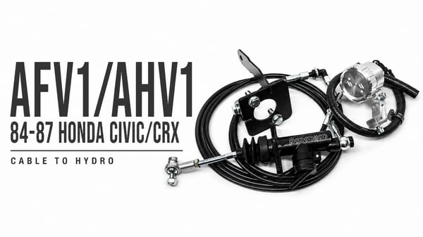Image of 1984-1987 Honda Civic/CRX cable to hydro conversion 