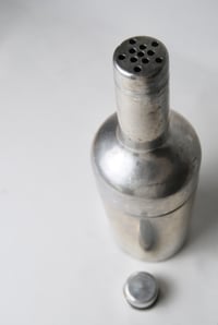 Image 3 of Vintage 1920s F. E. Fonseca + Co Aluminum Bottle