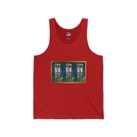 Image 5 of Vintage Cityscape Triptych Tank Top — Retro Urban Art Graphic Tank