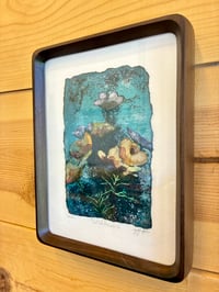 Wildflowers (Aqua and Gold)