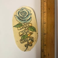 Image 1 of 70’s Spaulding & Roger’s 3 stooges rose hand colored pork chop bit