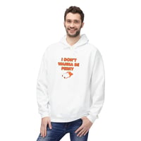 Image 2 of Hoodie — "I Didn't Wanna Be Perky" Cute Cat Graphic Pullover-1fe523f5