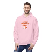 Image 4 of Hoodie — "I Didn't Wanna Be Perky" Cute Cat Graphic Pullover-1fe523f5