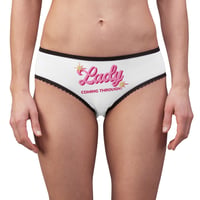 Image 3 of Lady Coming Through Women's Briefs - Fun Feminine Printed Underwear-e3828e2b