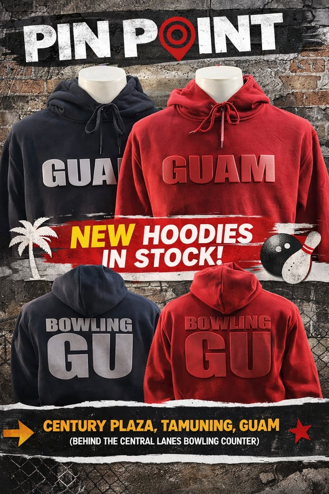 Image of Bowling GU Hoodies