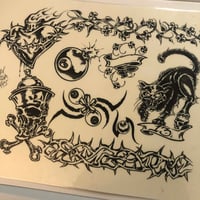 Image 2 of 1995 Larry Garcia flash sheet 