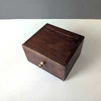Image 5 of Mini-Altar Kit - Walnut with Bocote and Brass Turned Knob