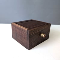 Image 5 of Mini-Altar Kit - Walnut with Jatoba and Brass Turned Knob