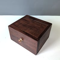 Image 3 of Mini-Altar Kit - Walnut with Goncalo Alves and Brass Turned Knob