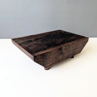 Image 4 of Midi Desktop Altar - Figured Walnut with Jatoba Brass Knob II
