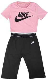 2PC BLACK & PINK NIKE SET