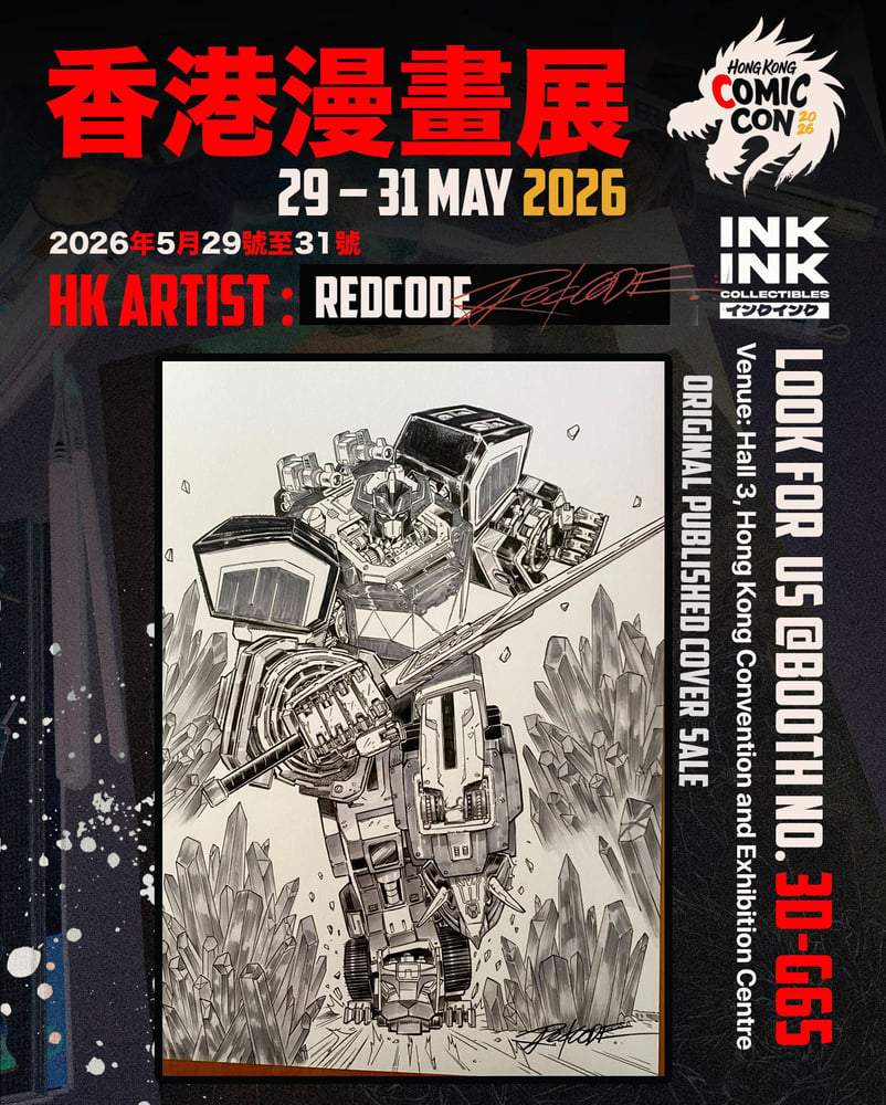 Image of Original Art Published Cover : Mighty Morphin Power Rangers #2 Cover G 1:20 Redcode  // Redcode