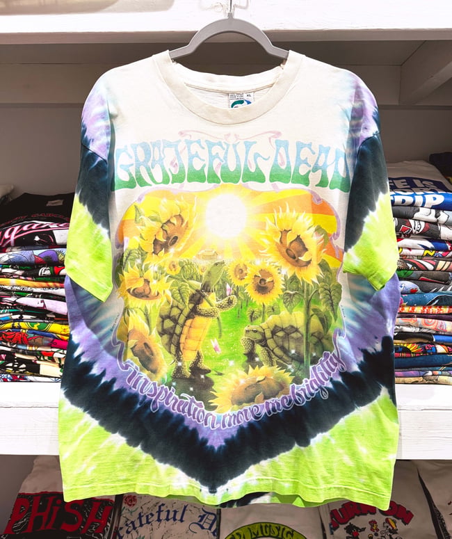 Grateful Dead 1995 Summer Tour 'Inspiration' T-Shirt - Size XL⠀
