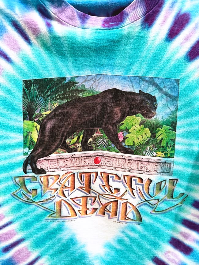 Grateful Dead 1989 Rainforest T-Shirt - Fits L (slim)