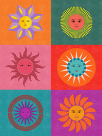 Image 2 of "Sol Series (II)" Art Print 