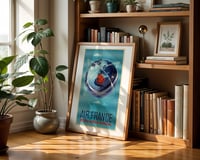 Image 4 of Air France – Réseau Aérien Mondial Vintage Airline Poster
