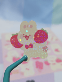Image 4 of Sweetberry Buns Sticker Sheet (Now Sparkly!)