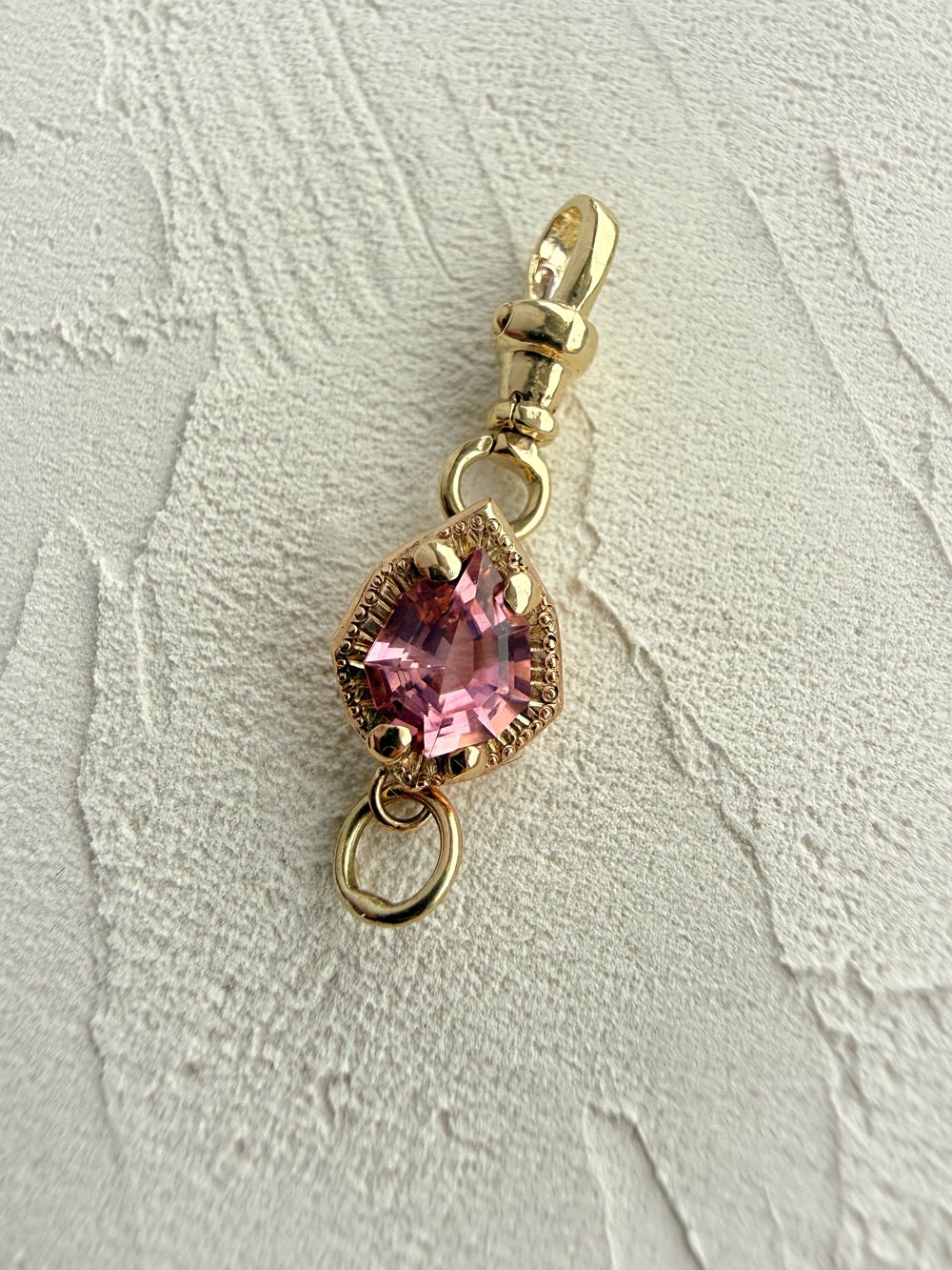 Image of Pink Tourmaline Connector
