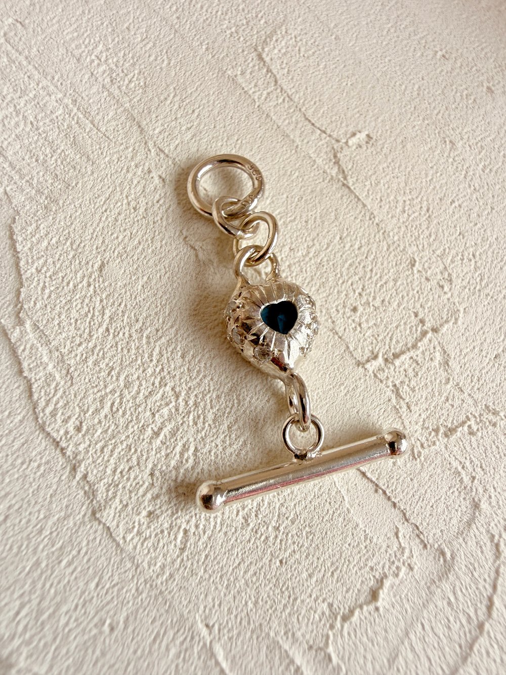 Image of Heart T-Bar Pendant