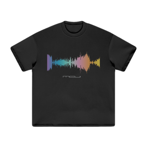 MOJI Black Wav Tee
