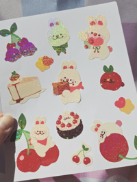Image 4 of Cherry Buns Sticker Sheet