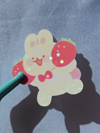 Image 5 of Sweetberry Buns Sticker Sheet (Now Sparkly!)