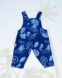 Image 1 of Sea Life Cotton Overalls-2T