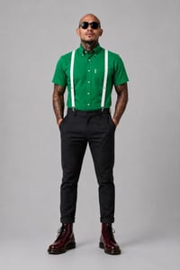 Image 1 of JEGGAE SHIRT MEN'S SHORT & LONG SLEEVE - JP05