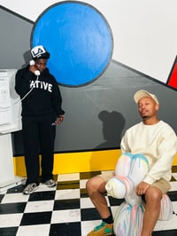 Image 3 of LA NATIVE Navy & Black Hat