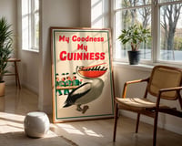 Image 2 of Guinness Pelican Poster | “My Goodness My Guinness” – Vintage Guinness Poster by John Gilroy