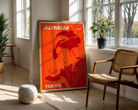 Image 2 of Tokyo – Alitalia Airlines | Vintage Travel Poster