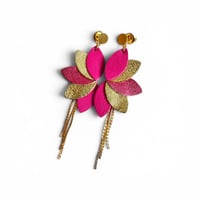 Image 2 of Boucles SALOME Rose