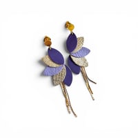 Image 1 of Boucles SALOME Violet
