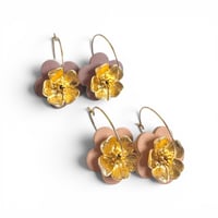 Image 1 of Boucles APPOLINE Nude / Rose antique