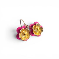 Image 1 of Boucles APPOLINE Rose vif