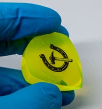 Image 1 of The original 'MEGA JAZZ Anvil©' plectrums