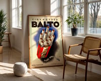 Image 2 of Balto Cigarettes Vintage French Advertising Poster