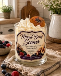 Mixed Berry Scones  Candle 