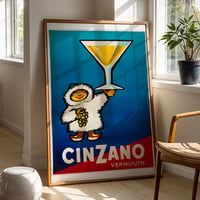 Image 1 of Cinzano Vermouth – Vintage Italian Aperitif Poster